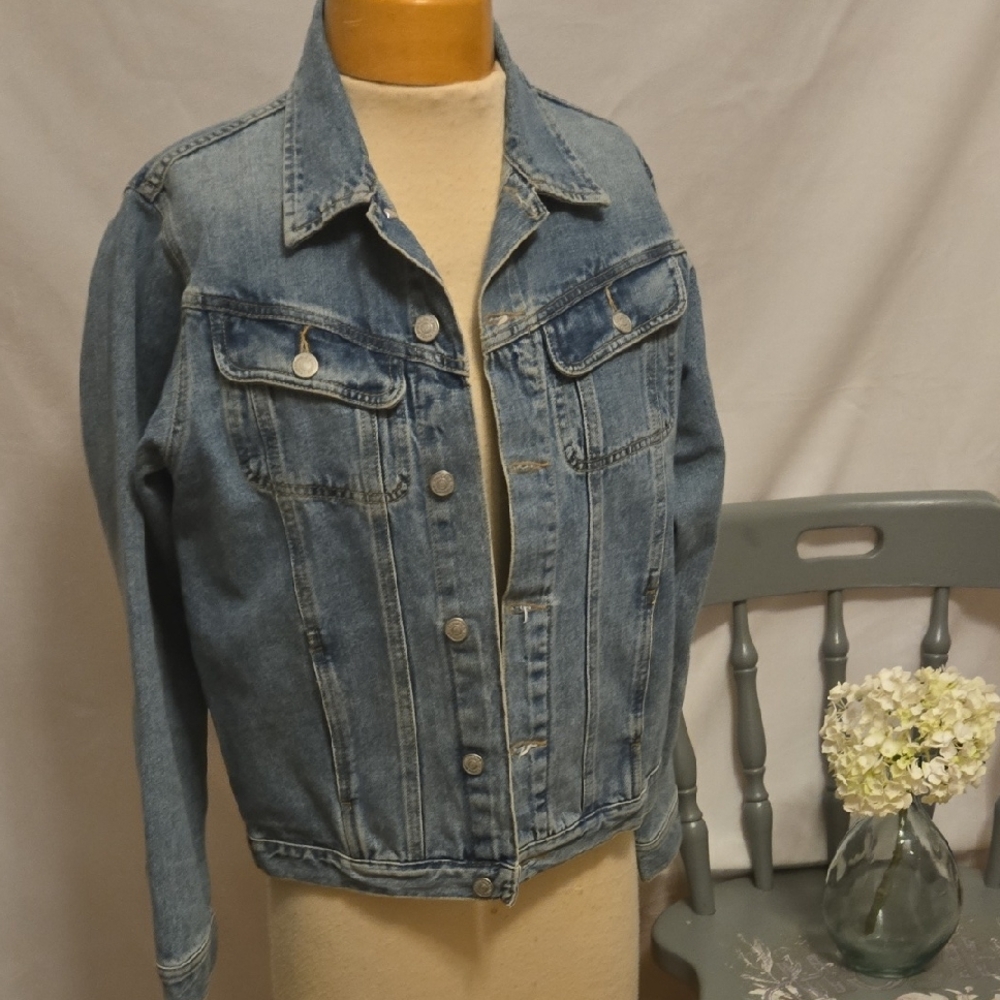 Vintage 80s Polo By Ralph Lauren Blue Jean Jacket Classic Denim Style